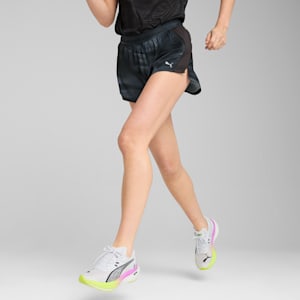 VELOCITY All-Over Print Women's 3" Running Shorts, PUMA Black, extralarge-IND